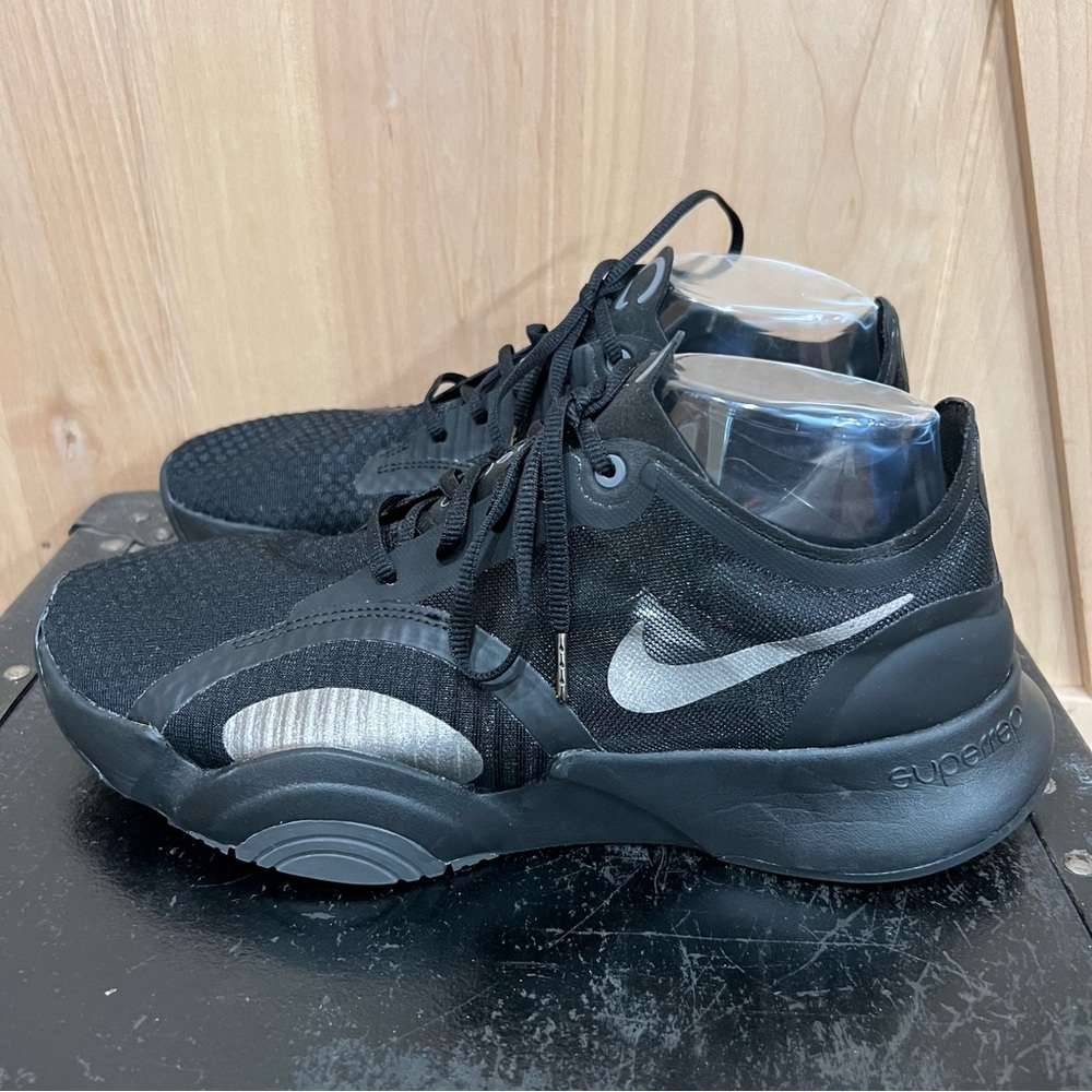 Nike Training SuperRep Go Size 8.5 Black Iron Grey Mens Sneakers Shoes - Picture 8 of 16